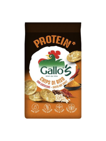 Gallo's Chips Di Riso Gr40 Prot.hotspicy | Home Essential