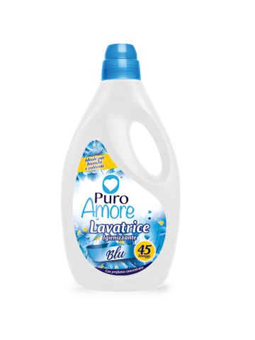 Puro Amore Lavatrice Igienizzante Blu 45 Lavaggi | Home Essential