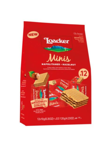 Loacker Wafer Minis Gr120 Napolitaner | Home Essential