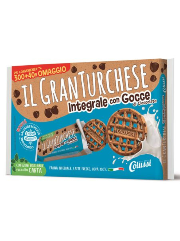 Colussi Granturchese Gr340 Integrale con gocce di cioccolato | Home Essential