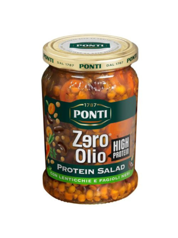 Ponti Zero Olio Gr300 Lenticchie/fagioli Neri | Home Essential