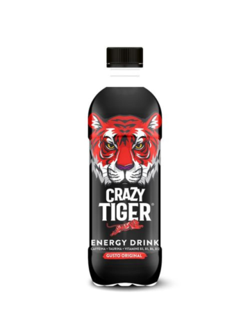 Crazy Tiger Energy Drink Cl50 Pet | Home Essential