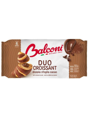 Balconi Croissant Duo X6 Gr300 Cacao | Home Essential