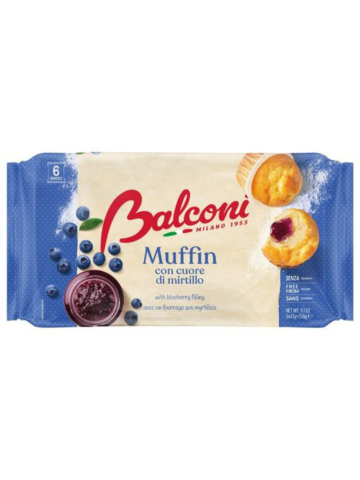 Balconi Muffin X6 Gr240 Mirtilli | Home Essential