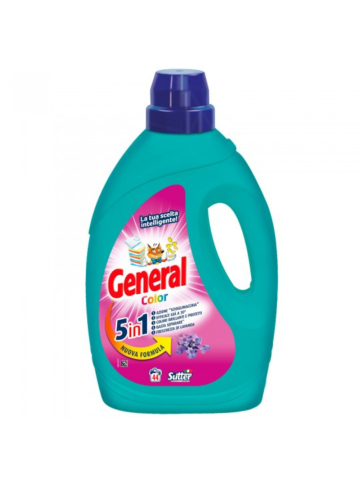 Detersivo Lavatrice General 44 Lavaggi 1,98l Color | Home Essential