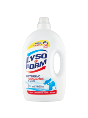 Detersivo Lavatrice Lysoform 54 Lavaggi Classico | Home Essential