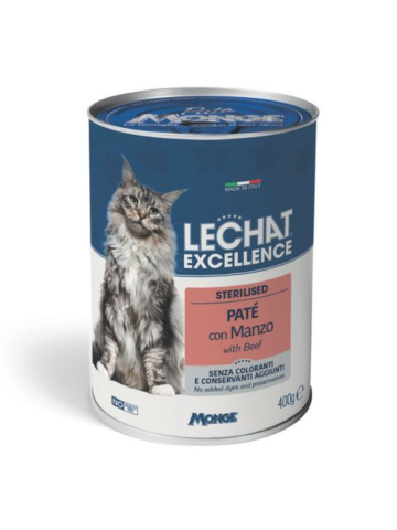 Monge Lechat Excel. Gr400 Pate Manzo | Home Essential