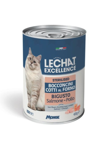 Monge Lechat Gr400 Bocconcini Salm/pollo | Home Essential