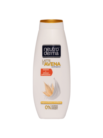 Bagnoschiuma Neutroderma 750ml Latte D'avena | Home Essential