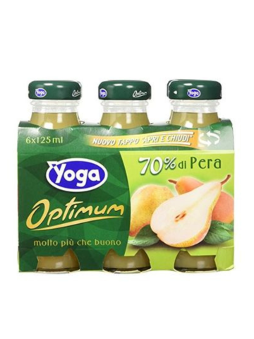 Yoga Optimum Succo Bott.6 X 125 Ml Pera | Home Essential
