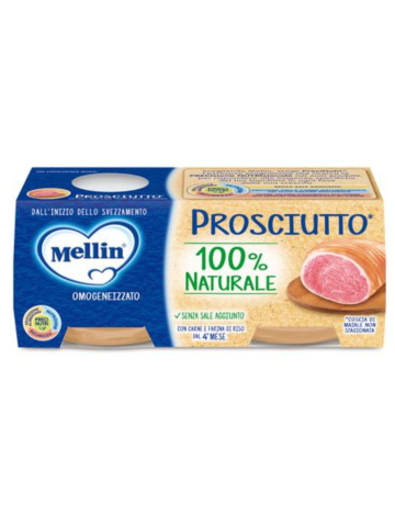 Mellin Omocarne 2x80 Gr Prosciutto | Home Essential