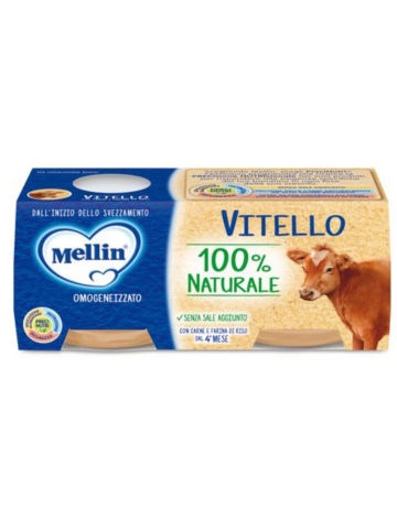 Mellin Omocarne 2x80 Gr Vitello | Home Essential