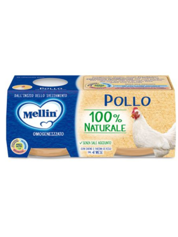Mellin Omocarne 2x80 Gr Pollo | Home Essential