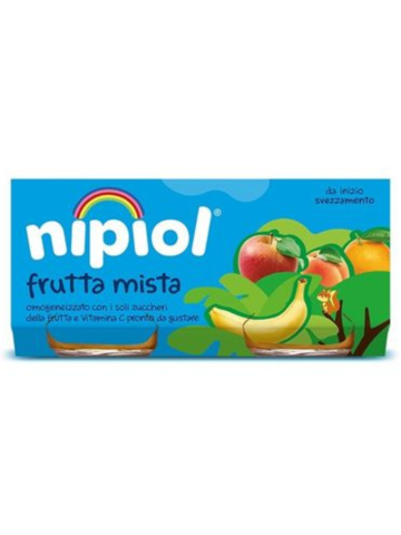 Nipiol Omofrutta Gr 80 X 2 Frutta mista | Home Essential