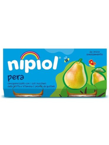 Nipiol Omofrutta Gr 80 X 2 Pera | Home Essential