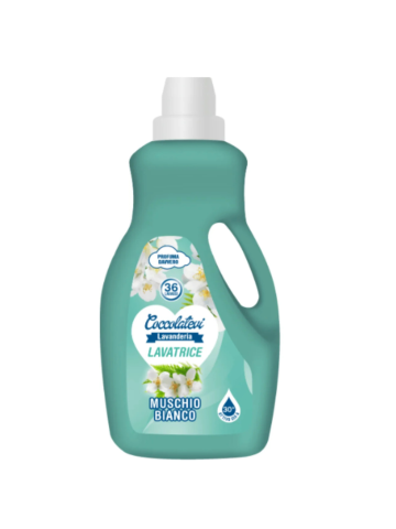 Detergente Lavatrice Coccolatevi Muschio Bianco 1800lt | Home Essential