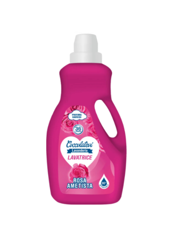Detergente Lavatrice Coccolatevi Rosa Ametista 1800lt | Home Essential