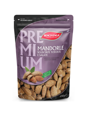 Mandorle Sgusciate Tostate Salate 150 G | Home Essential