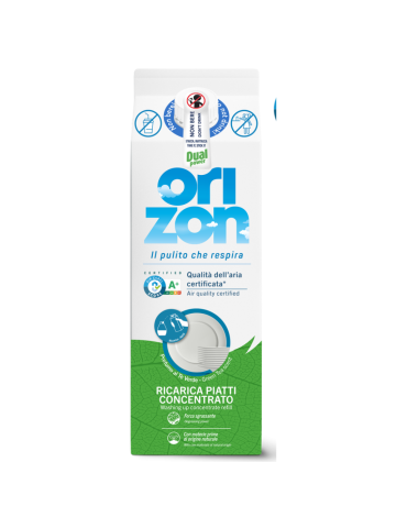 Detersivo Piatti Concentrato Dual Power Orizon Ricarica 900ml | Home Essential