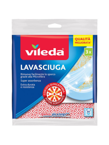 Panno Lavasciuga Vileda 3pz | Home Essential