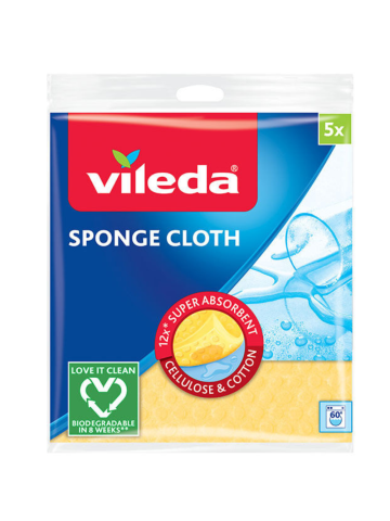 Panno Spugna Vileda 3pz Super Assorbente | Home Essential