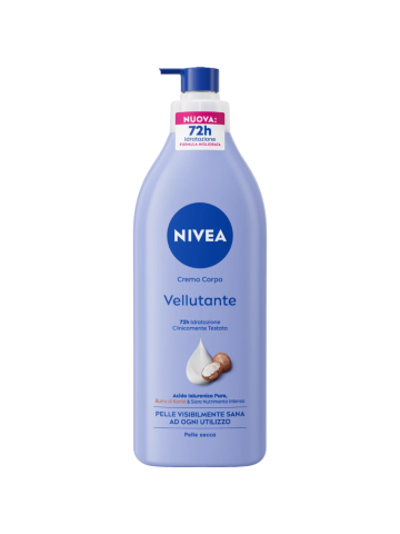 Crema Nivea Fluida 500ml Vellutante Con Burro Di Karite' | Home Essential
