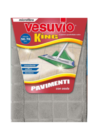 Panno Pavimenti Vesuvio 50X70Cm King Q Quadrettato Con Asola | Home Essential