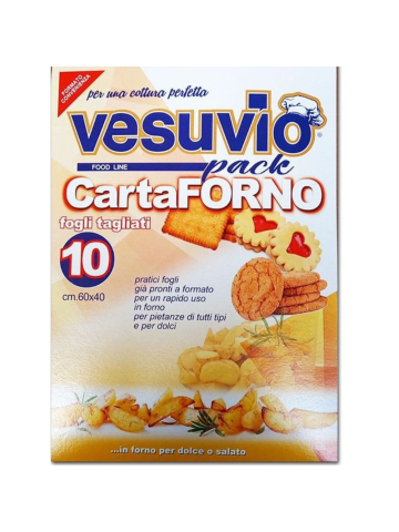 Carta Forno Vesuvio 10Ff Pretagliati | Home Essential