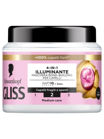 Maschera Capelli Gliss 400Ml Seta Luminosa | Home Essential