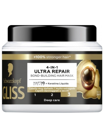Maschera Capelli Gliss 400Ml Riparazione Suprema | Home Essential