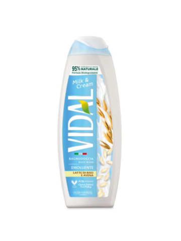 Bagnoschiuma Vidal 500Ml Milk E Cream | Home Essential