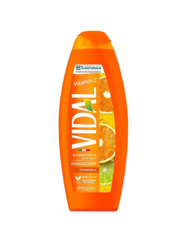 Bagnoschiuma Vidal 500Ml Energizzante Vitamina C | Home Essential