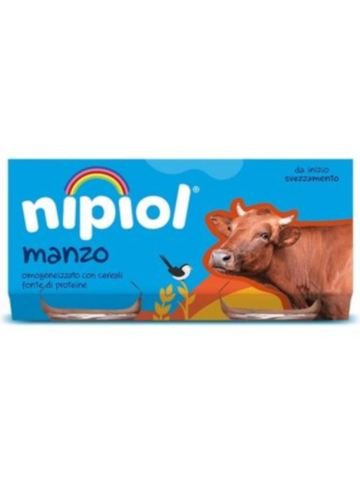 Nipiol Omocarne Gr 80 X 2 Manzo | Home Essential