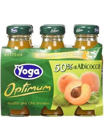 Yoga Optimum Succo Bott.6 X 125 Ml Albicocca | Home Essential