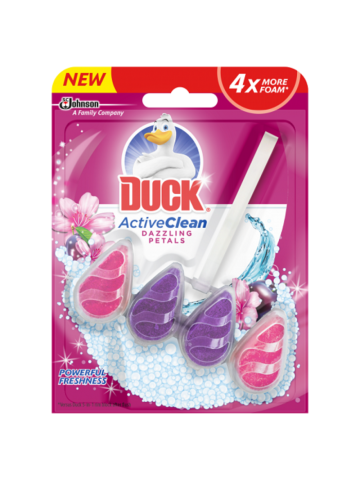 Tavoletta Wc Duck Active Fiori Tropicali X4 Intense | Home Essential