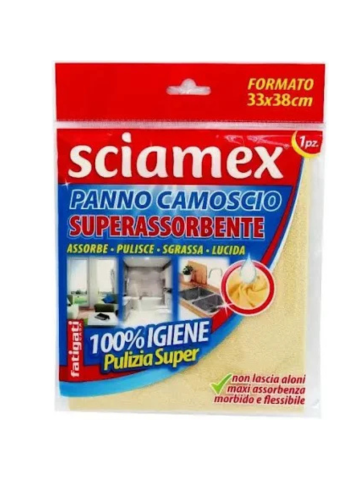Panno Microfibra Liscio Sciamex 50x60cm | Home Essential