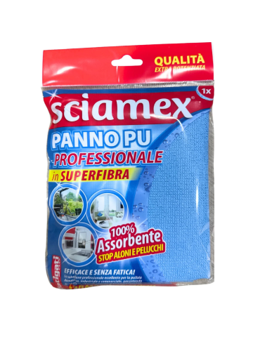 Panno Microfibra Sciamex 36x40cm Pu Professionale | Home Essential