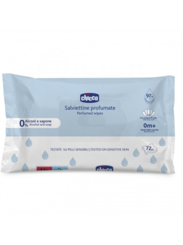Salviettine Baby Chicco 72Pz Profumate | Home Essential