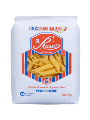 Pasta Russo 500gr Penne Medie | Home Essential