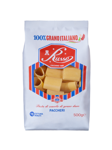 Pasta Russo 500gr Paccheri | Home Essential
