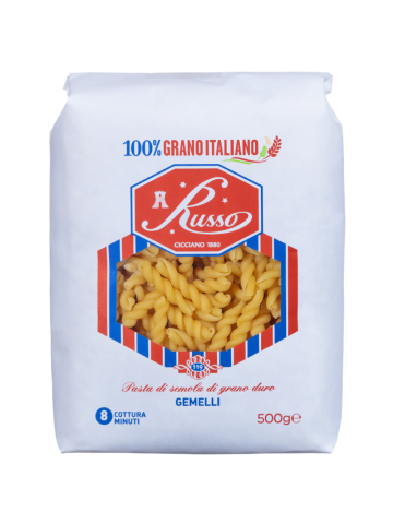Pasta Russo 500gr Gemelli | Home Essential