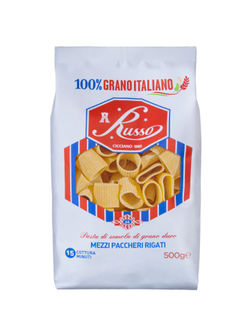 Pasta Russo 500gr Paccheri Rigati | Home Essential