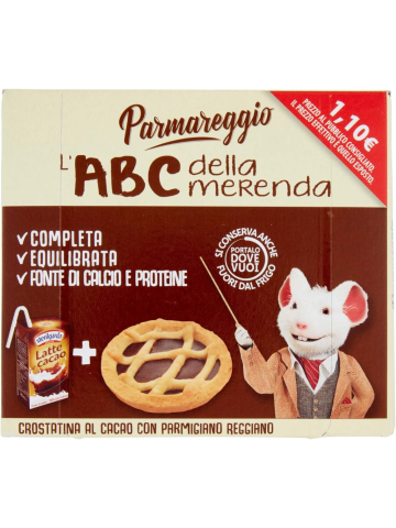 Merenda Parmareggio Crostata 28g Con Bevanda Al Latte 125ml | Home Essential