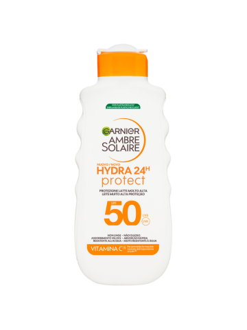 Protezione Solare Garnier Ambre Solaire Hydra 24h Latte Spf50 175ml | Home Essential