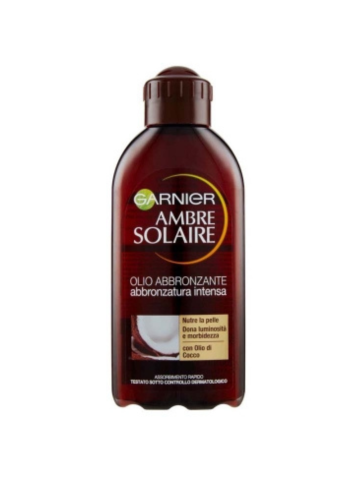 Olio Abbronzante Garnier Ambre Solaire Ideal Bronze 200ml Olio Di Cocco | Home Essential