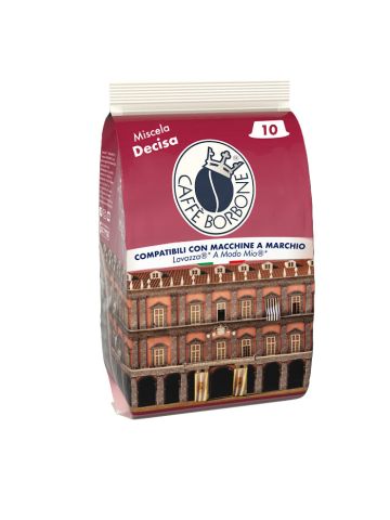 Capsule caffe' borbone 10pz miscela decisa a modo mio | Home Essential
