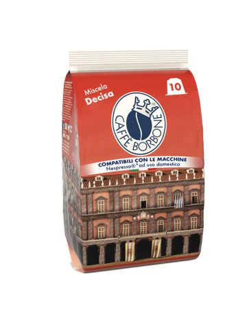Capsule Caffe' Borbone 10Pz Miscela Decisa Nespresso | Home Essential