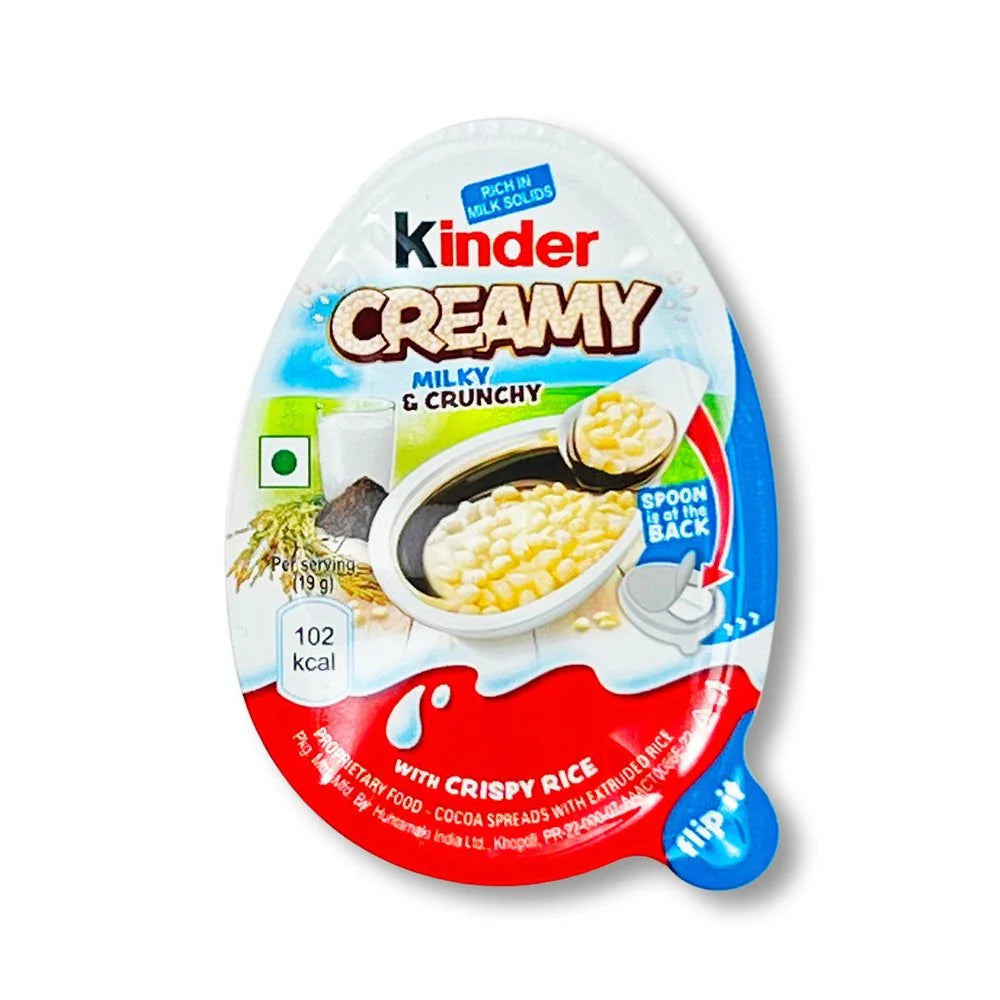 Kinder Creamy Milky & Crunchy | Home Essential