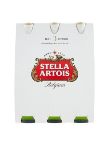Stella Artois Birra Cl 33 X 3 | Home Essential