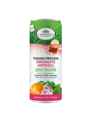 Tisana L'angelica Fredda 240ml Drenante Anticell Lattina | Home Essential